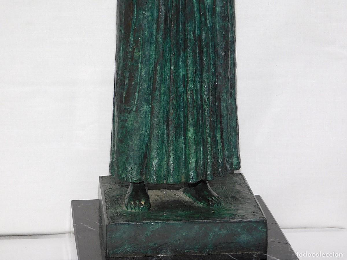 Arte: ESCULTURA DE BRONCE - DAMA - Foto 5