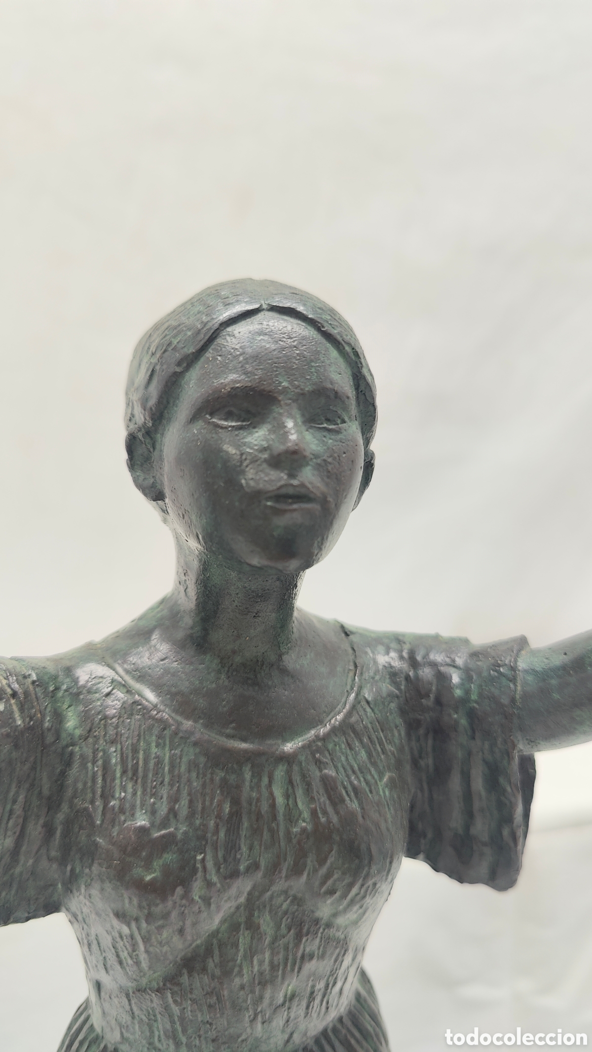 Arte: ESCULTURA DE BRONCE - DAMA - Foto 16