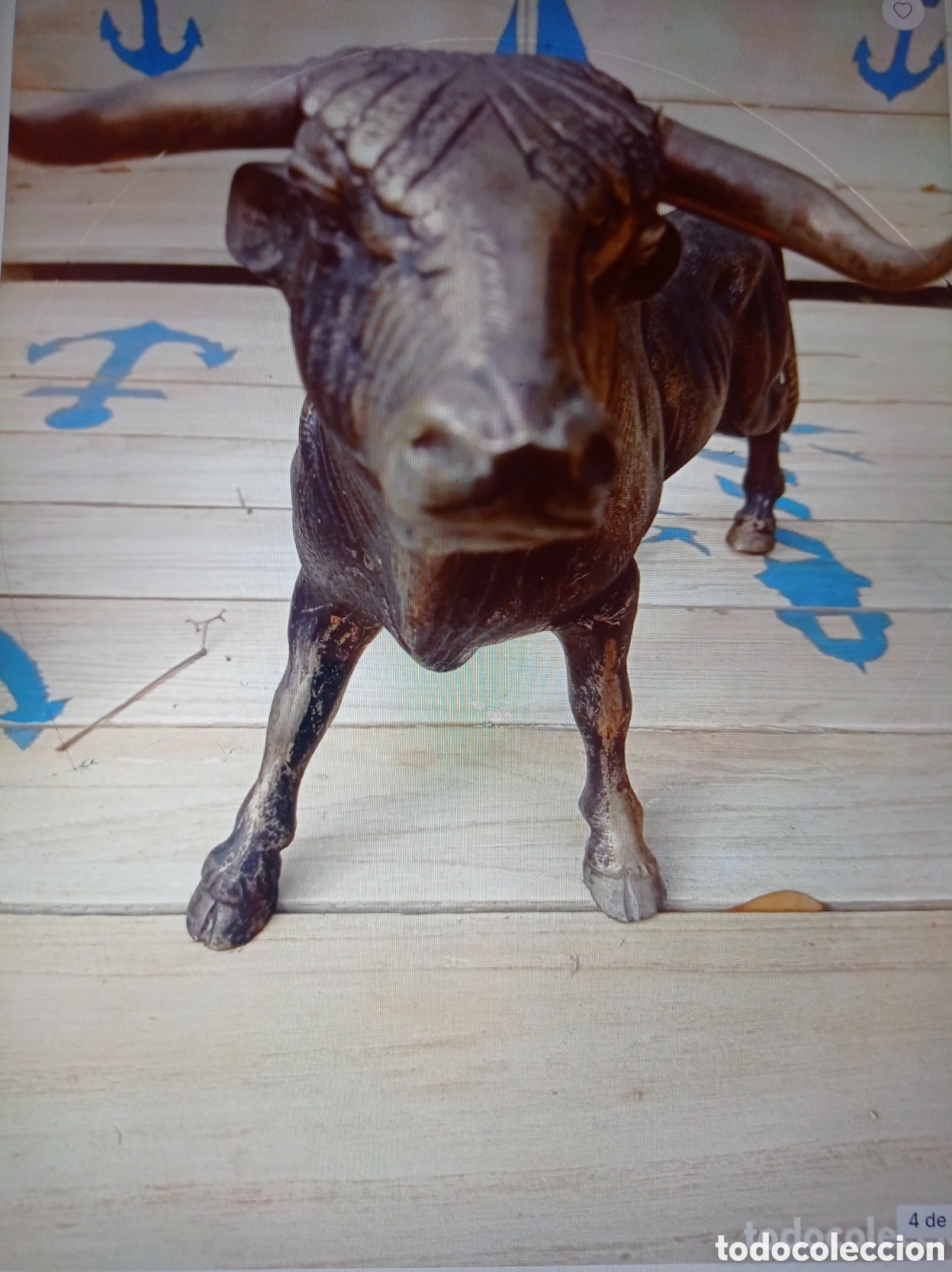 Arte: Toro de lidia en bronce - Foto 4