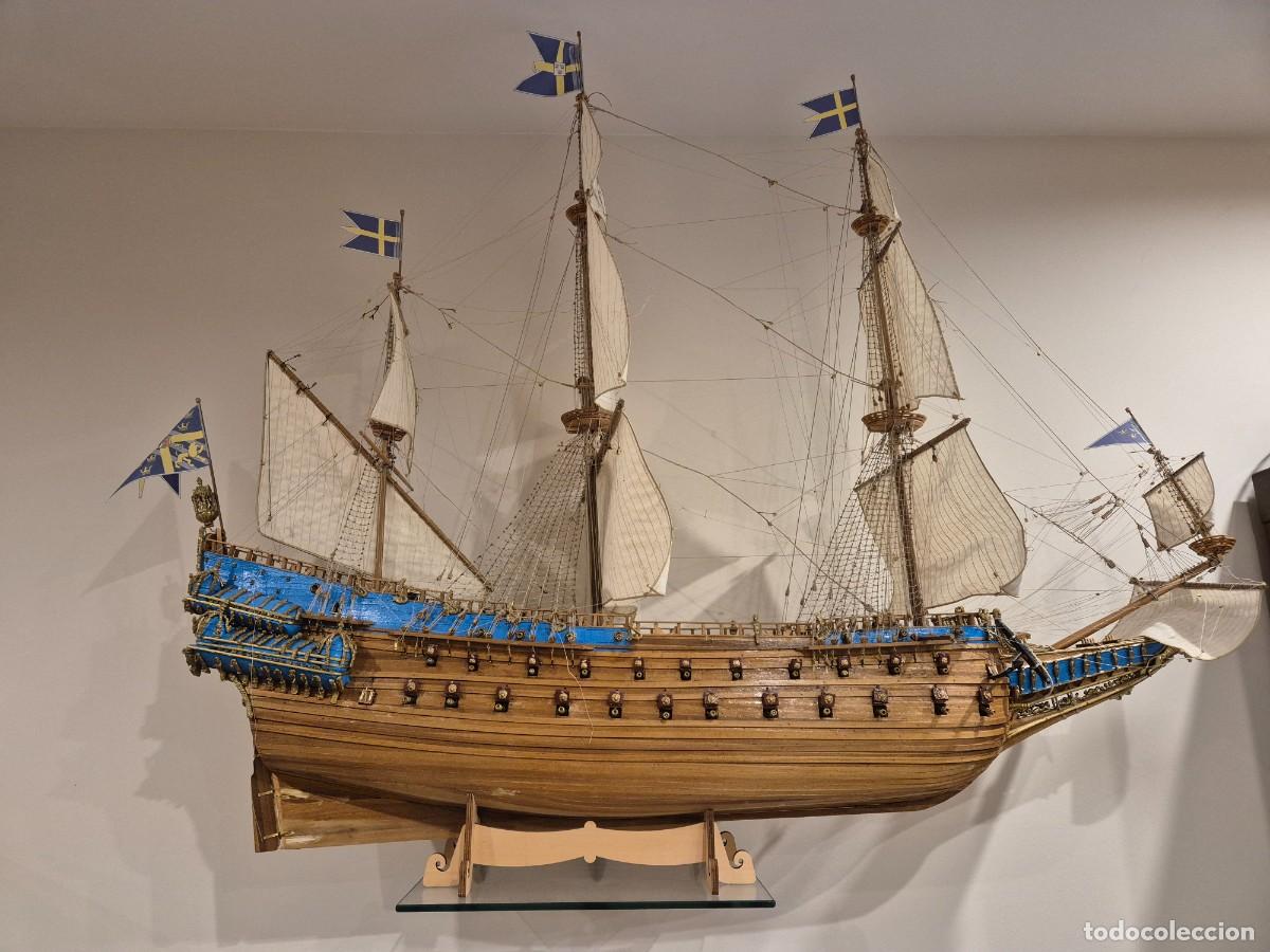 Arte: Maqueta barco realizada a mano