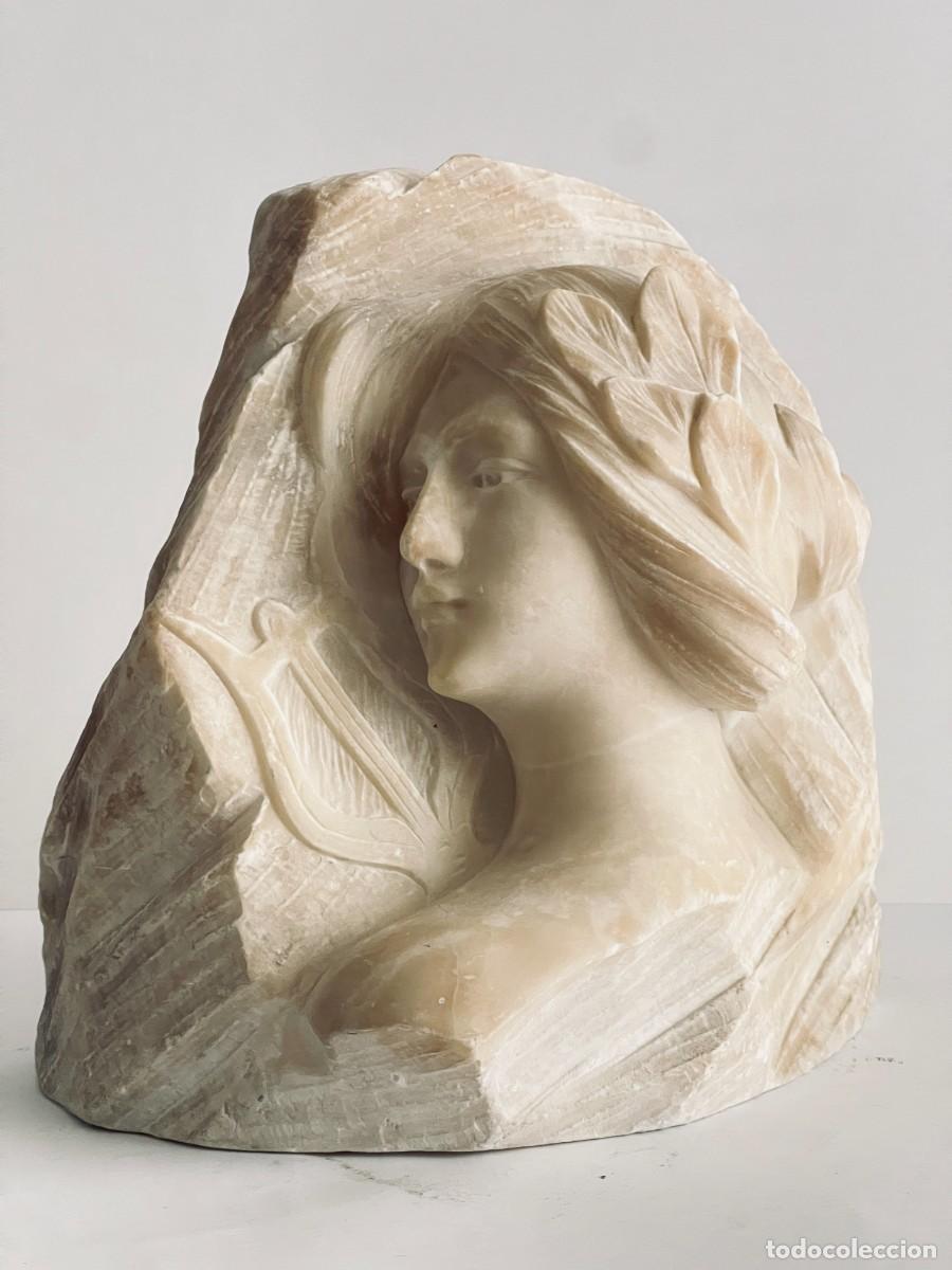 Art: P H Leroit. Musa. Escultura modernista. SXIX