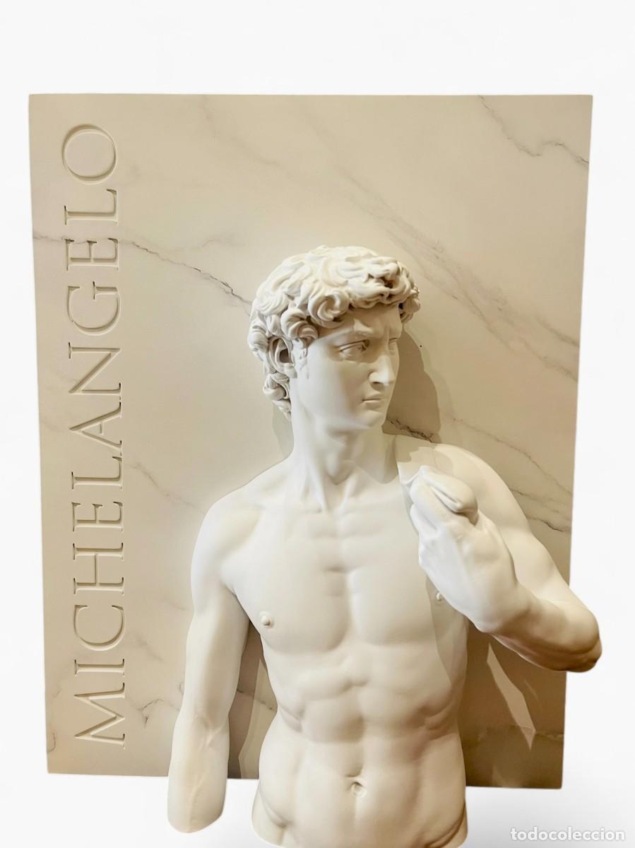 Arte: MICHELANGELO Dibujos libro arte Artika estuche escultura edici&oacute;n limitada numerada