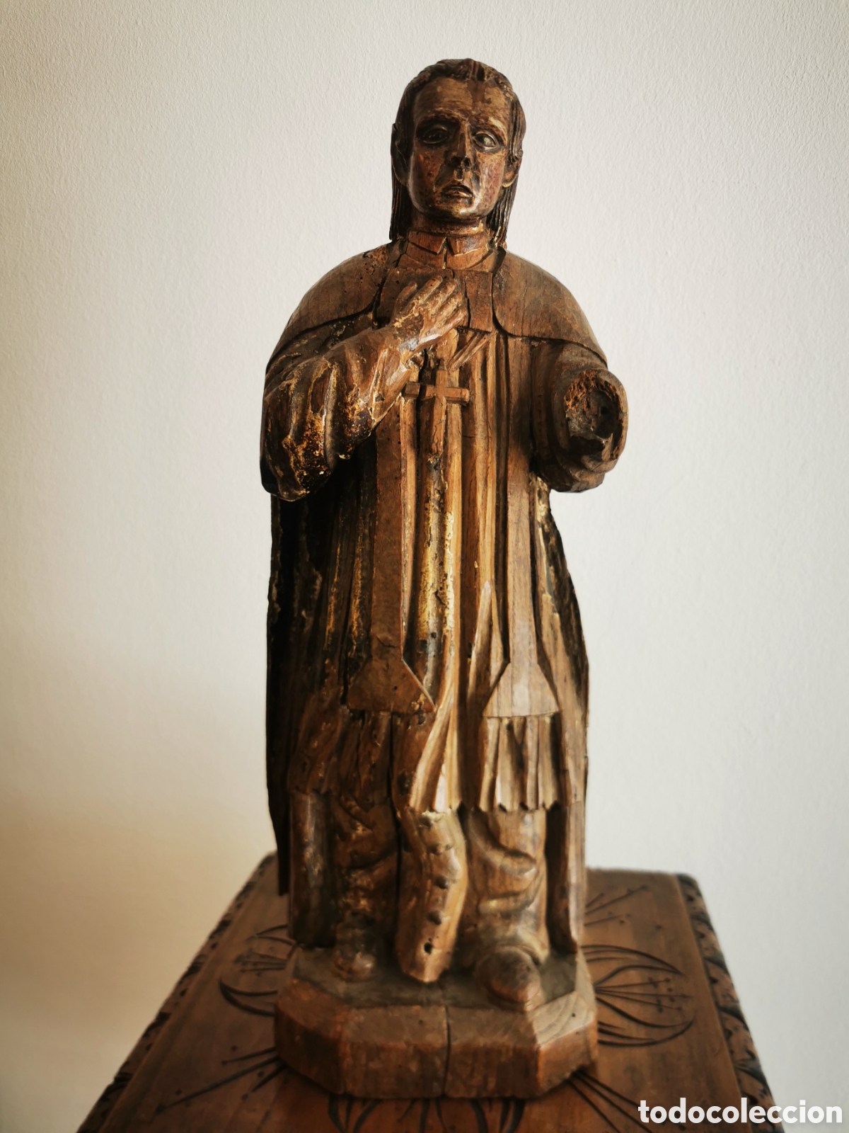 Kunst: Talla de madera fin siglo XVIII 47 cm