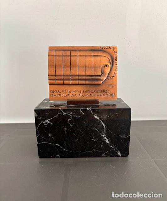 Arte: MEDALLA JOSEP MARIA SUBIRACHS II CONGRES INTERNACIONAL LLENGUA CATALANA 1986