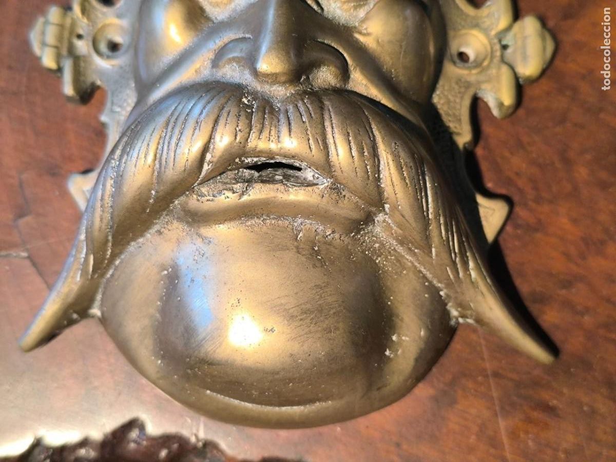 Arte: MASCARA CARETA DE ASTERIX EN BRONCE - Foto 3