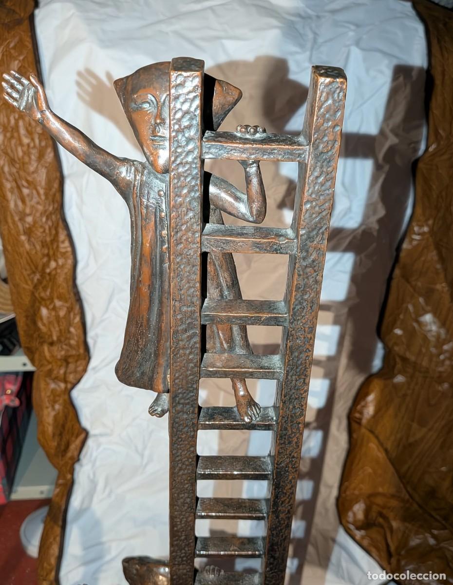 Arte: GRAN ESCULTURA EN BRONCE &rdquo;EN BUSCA DE LA RAZ&Oacute;N&rdquo; &ndash; SERGIO BUSTAMANTE &ndash; EDICI&Oacute;N LIMITA a 200