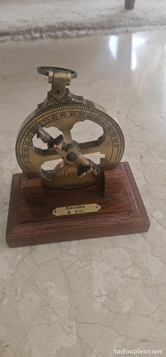Arte: Astrolabio nautico bronce - Foto 3