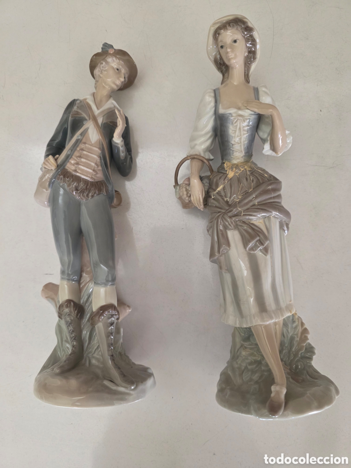 Arte: FIGURAS LLADRO PAREJA JOVENES