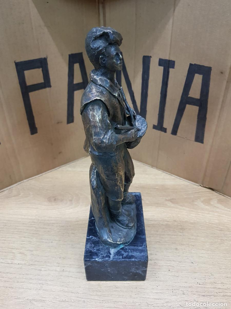 Arte: TAMBORILLERO DE BRONCE-CATALAN - Foto 6