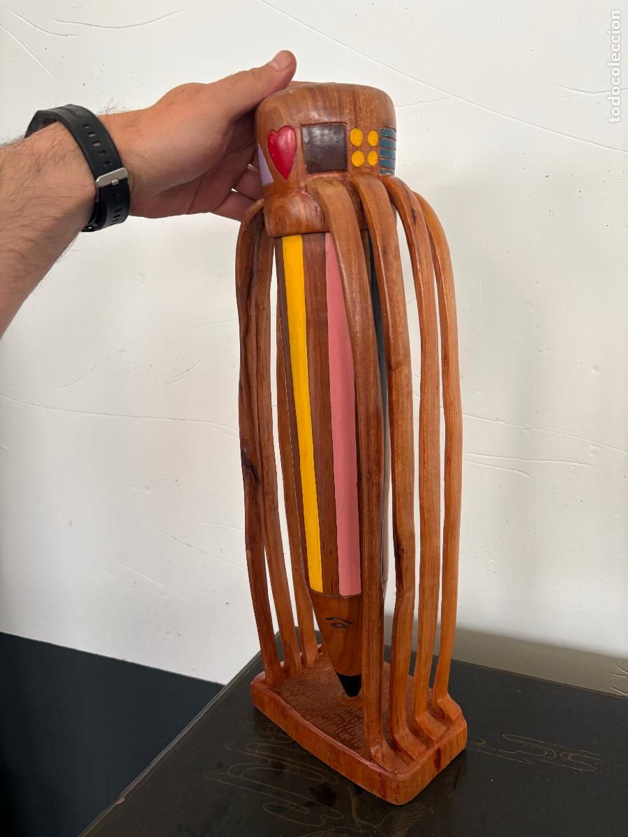 Arte: figura africanas angola export we d&uacute; art toy coreon Du procede de colecci&oacute;n particular