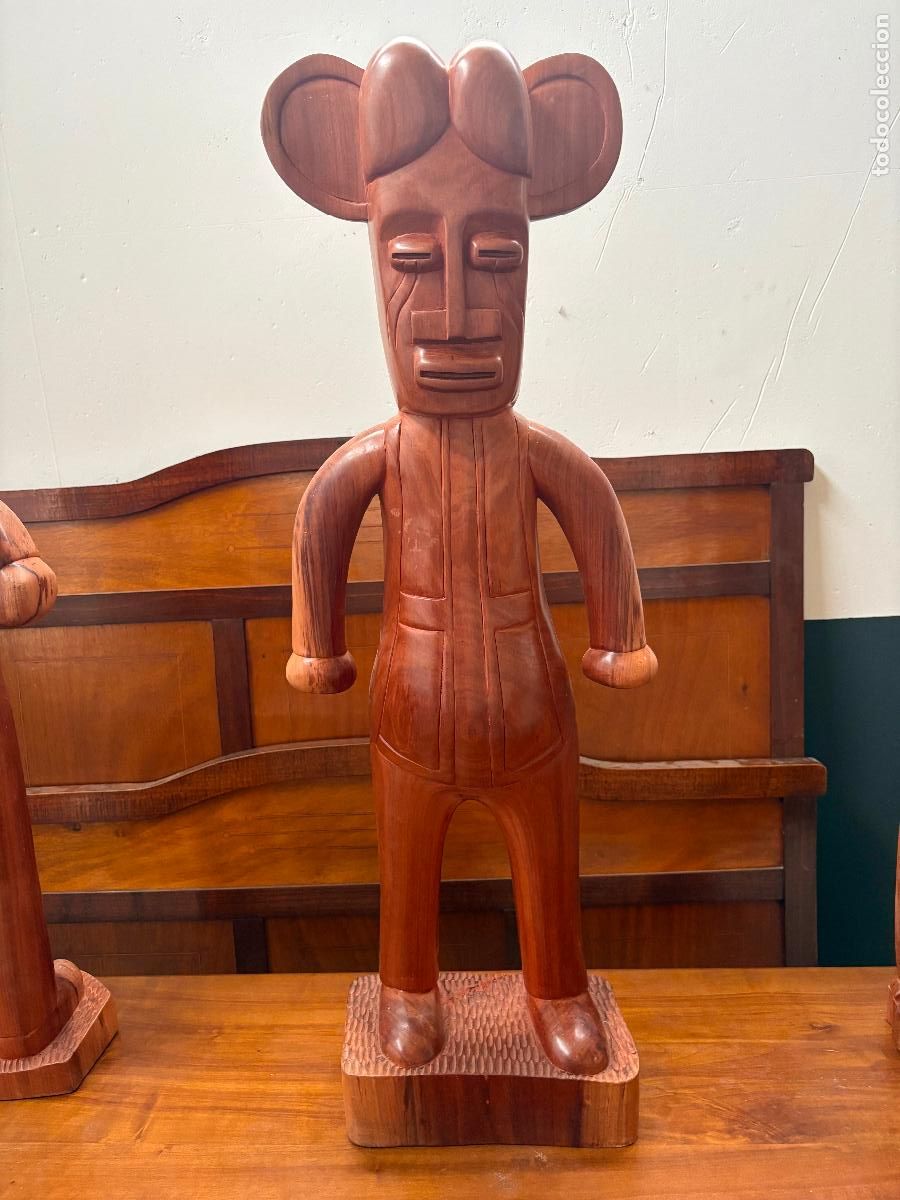 Arte: figura africanas angola export we d&uacute; art toy coreon Du procede de colecci&oacute;n particular