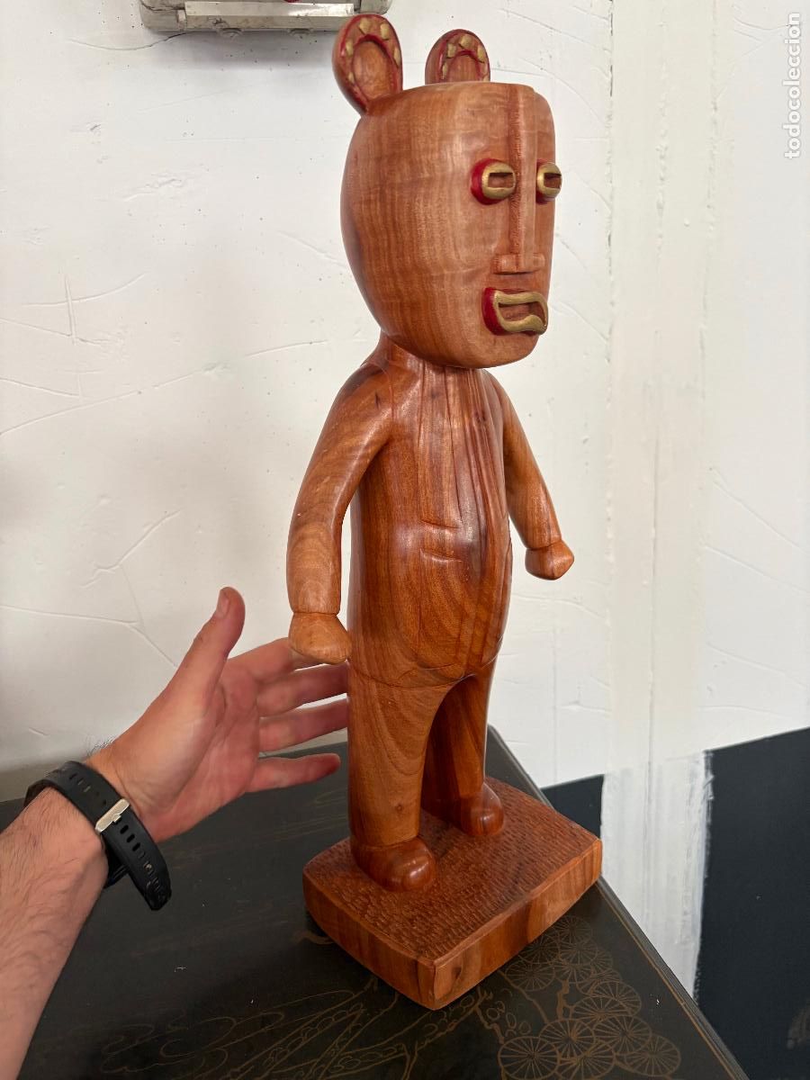 Arte: figura africanas angola export we d&uacute; art toy coreon Du procede de colecci&oacute;n particular