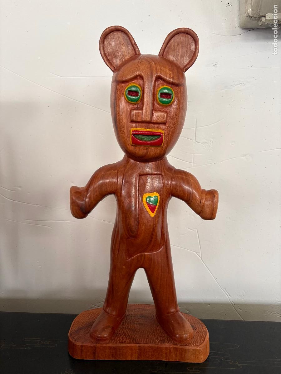 Arte: figura africanas angola export we d&uacute; art toy coreon Du procede de colecci&oacute;n particular