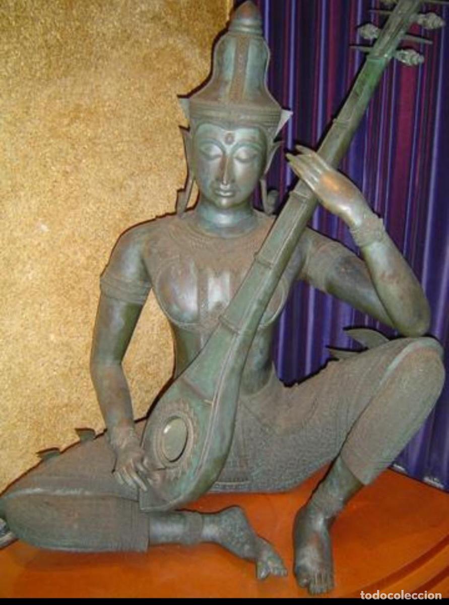 Arte: FIGURA GRANDE DE BRONCE - Foto 1