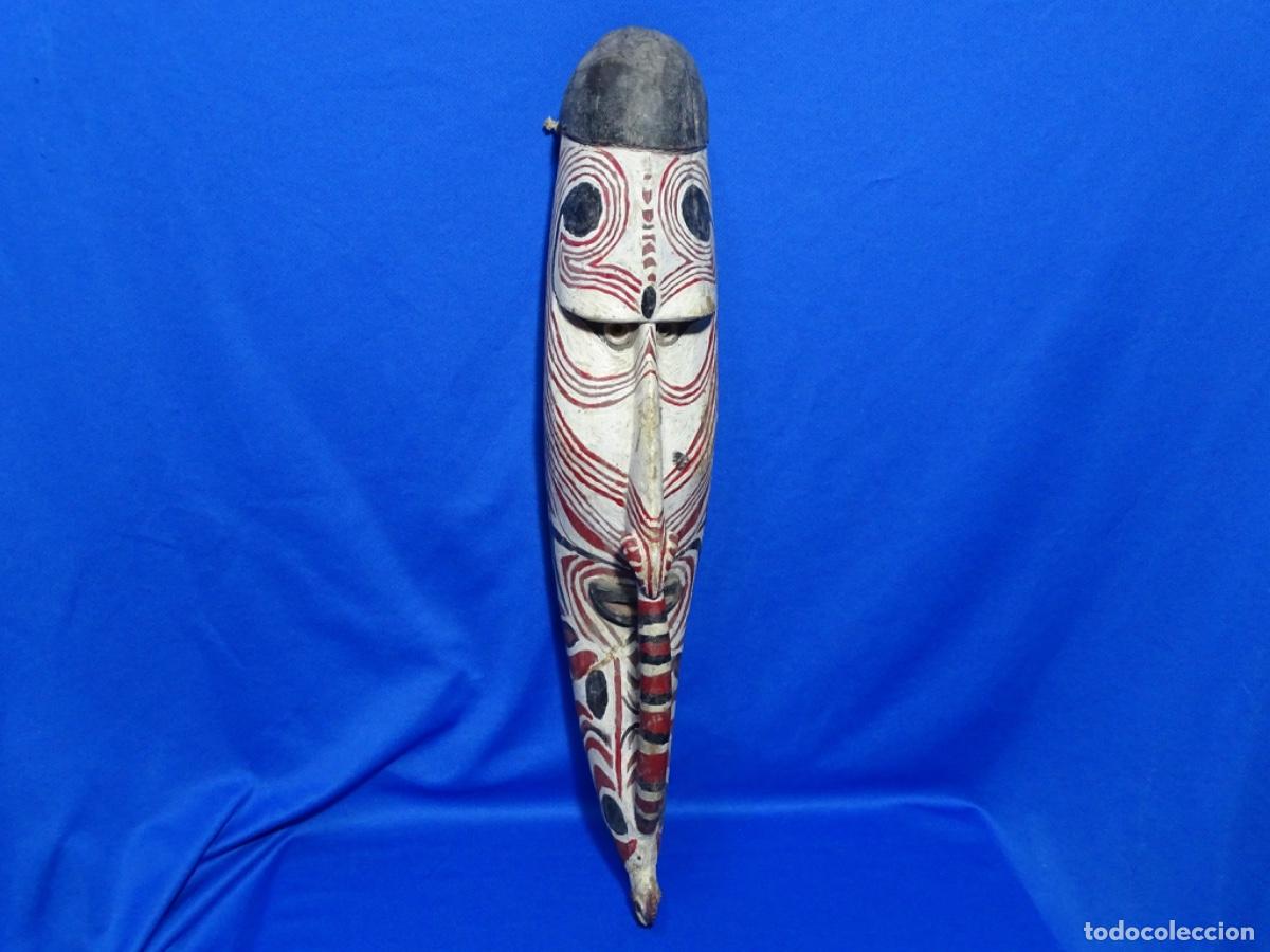 Arte: M&Aacute;SCARA ANCESTRAL SEPIK NUEVA GUINEA, MELANESIA.