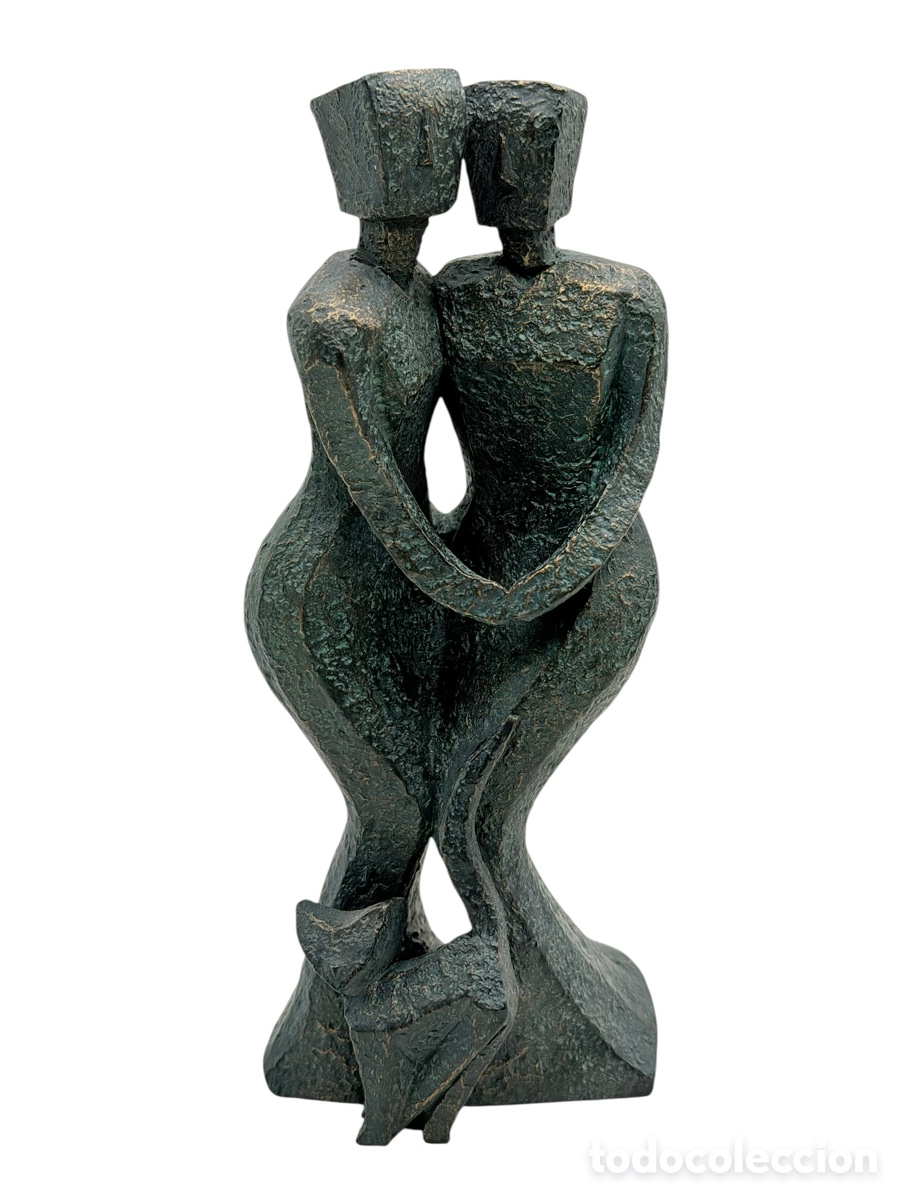 Arte: Escultura Expresionista de Pareja
