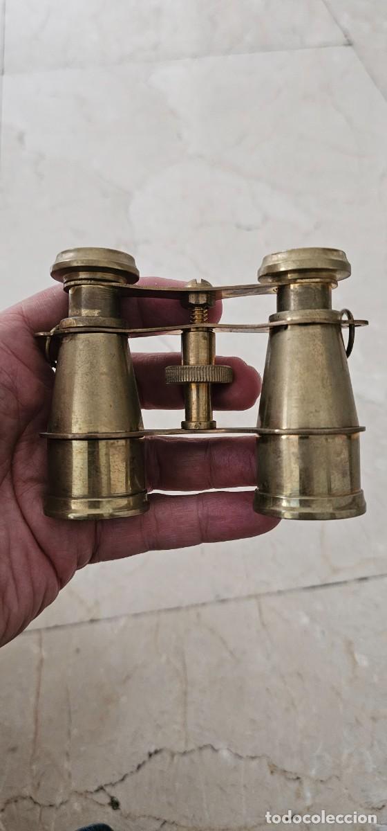 Arte: Antiguos prismaticos de bronce