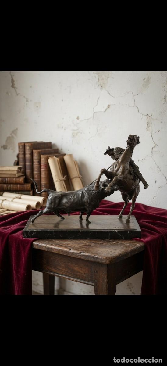 Arte: Escultura de Bronce M. Ceballos