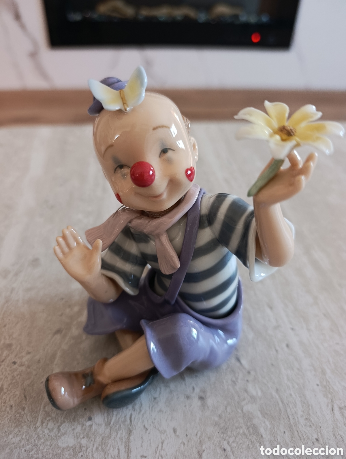 Arte: &rdquo; El lenguaje de la flor&rdquo; Figura Porcelana marca Nadal