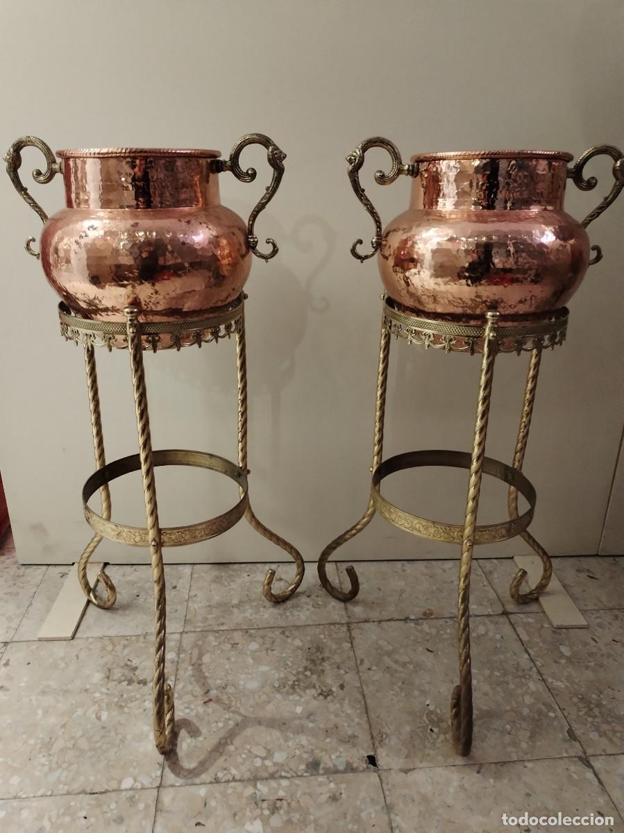 Arte: Cantareras de cobre y bronce