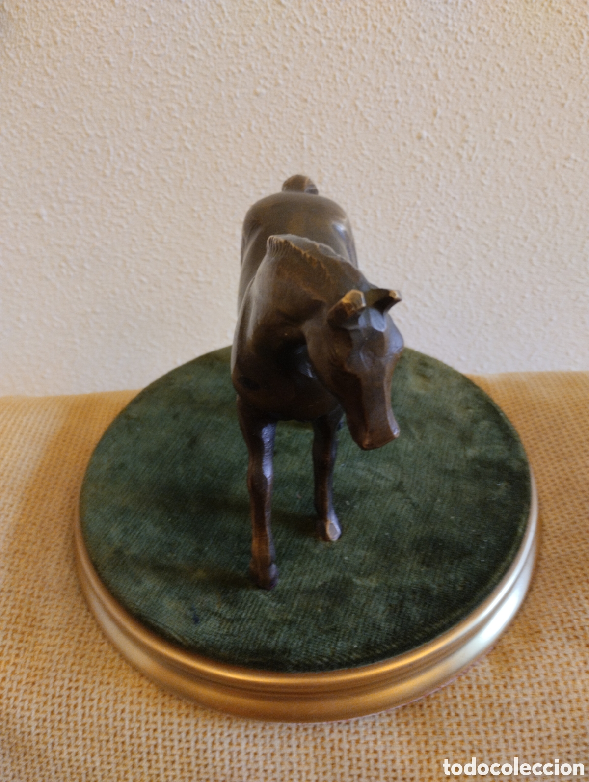 Arte: Caballo bronce sobre peans - Foto 2