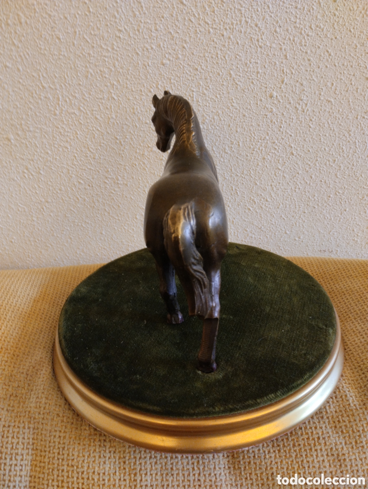 Arte: Caballo bronce sobre peans - Foto 4