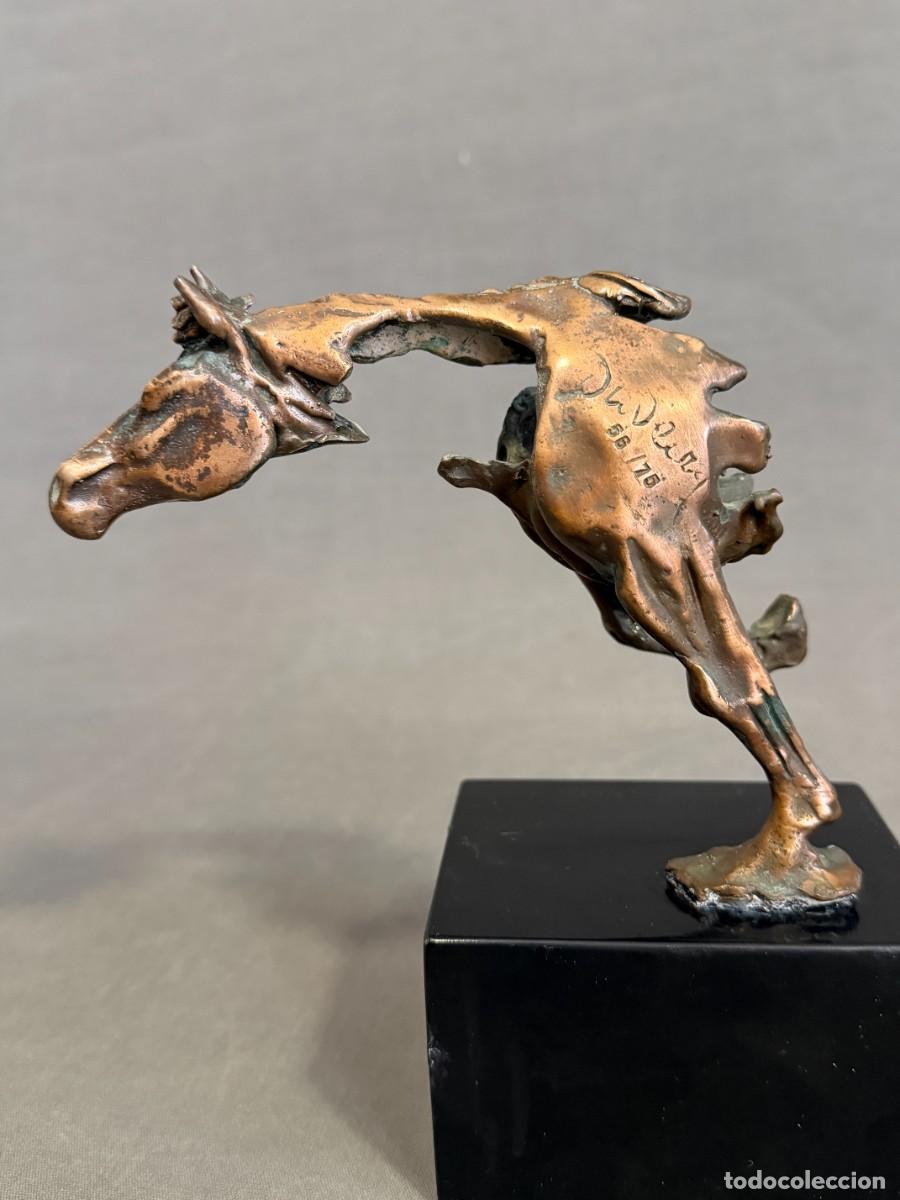Kunst: Juan Oliveira (Tuy Pontevedra -Vigo ) caballo escultura de bronce , R 715