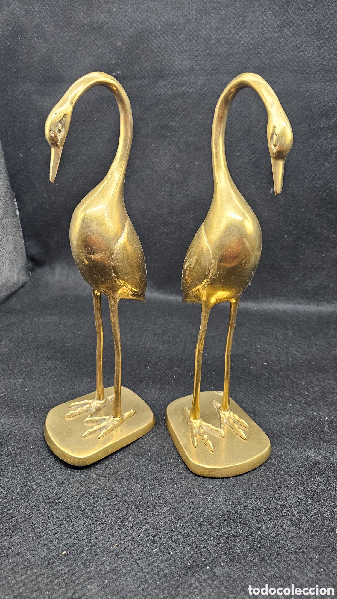 Arte: Garzas de bronce ....