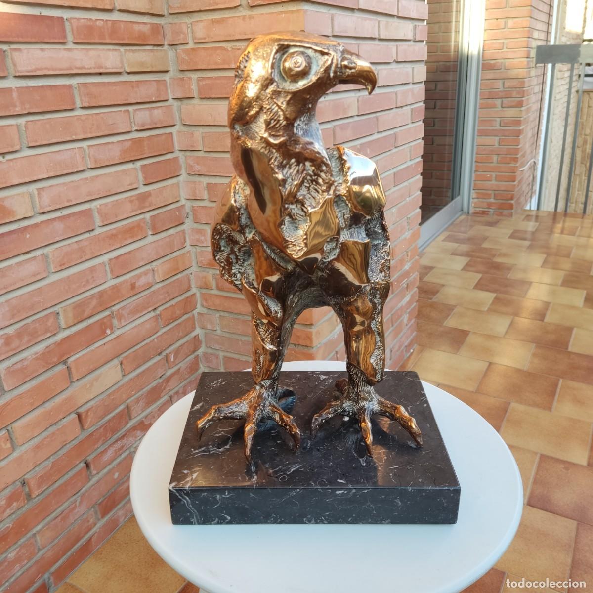 Arte: Escultura &Aacute;guila en Bronce &ndash; Aurelio Teno &ndash; Arte Espa&ntilde;ol Contempor&aacute;neo &ndash; Pieza de Colecci&oacute;n