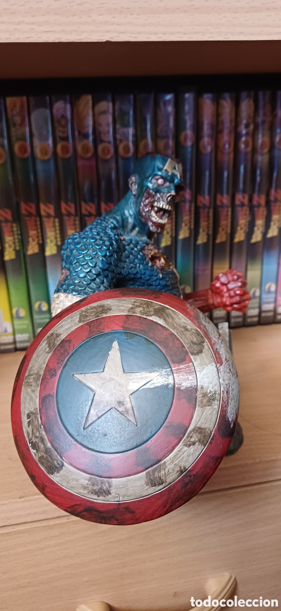 Arte: Capit&aacute;n Am&eacute;rica zombie - Foto 2