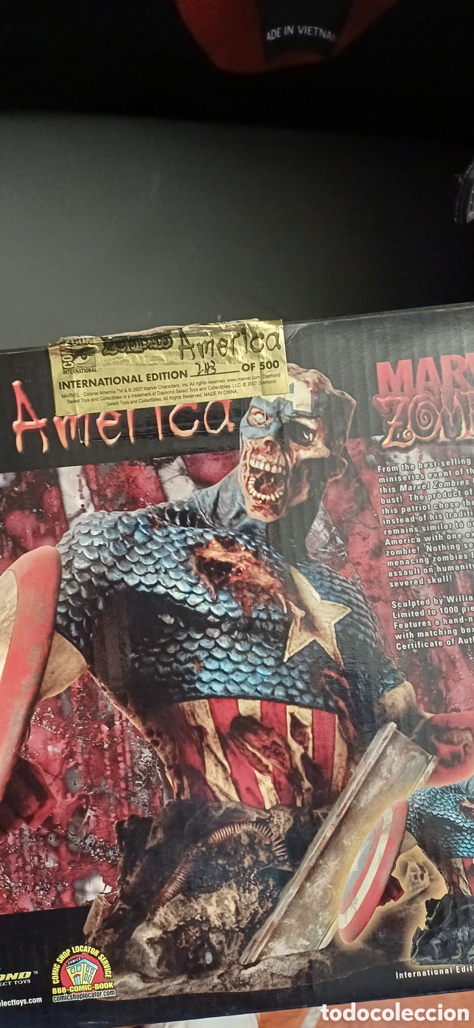Arte: Capit&aacute;n Am&eacute;rica zombie - Foto 7