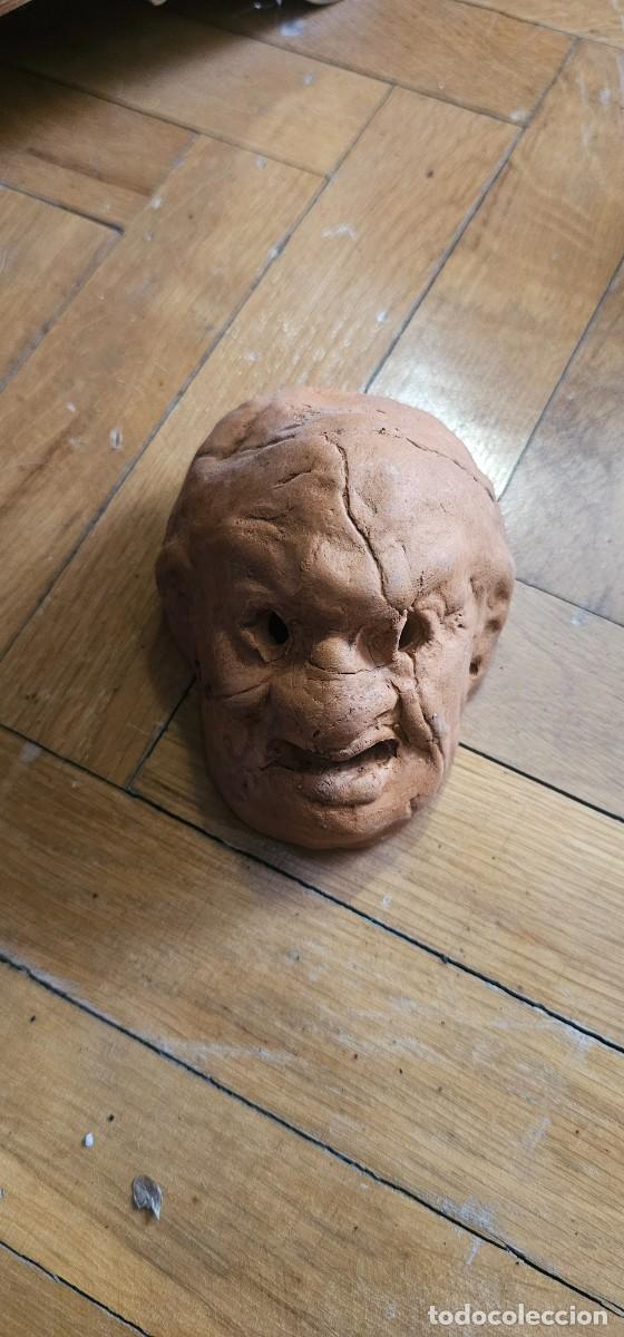 Arte: Mascara terracota replica museo Ibiza