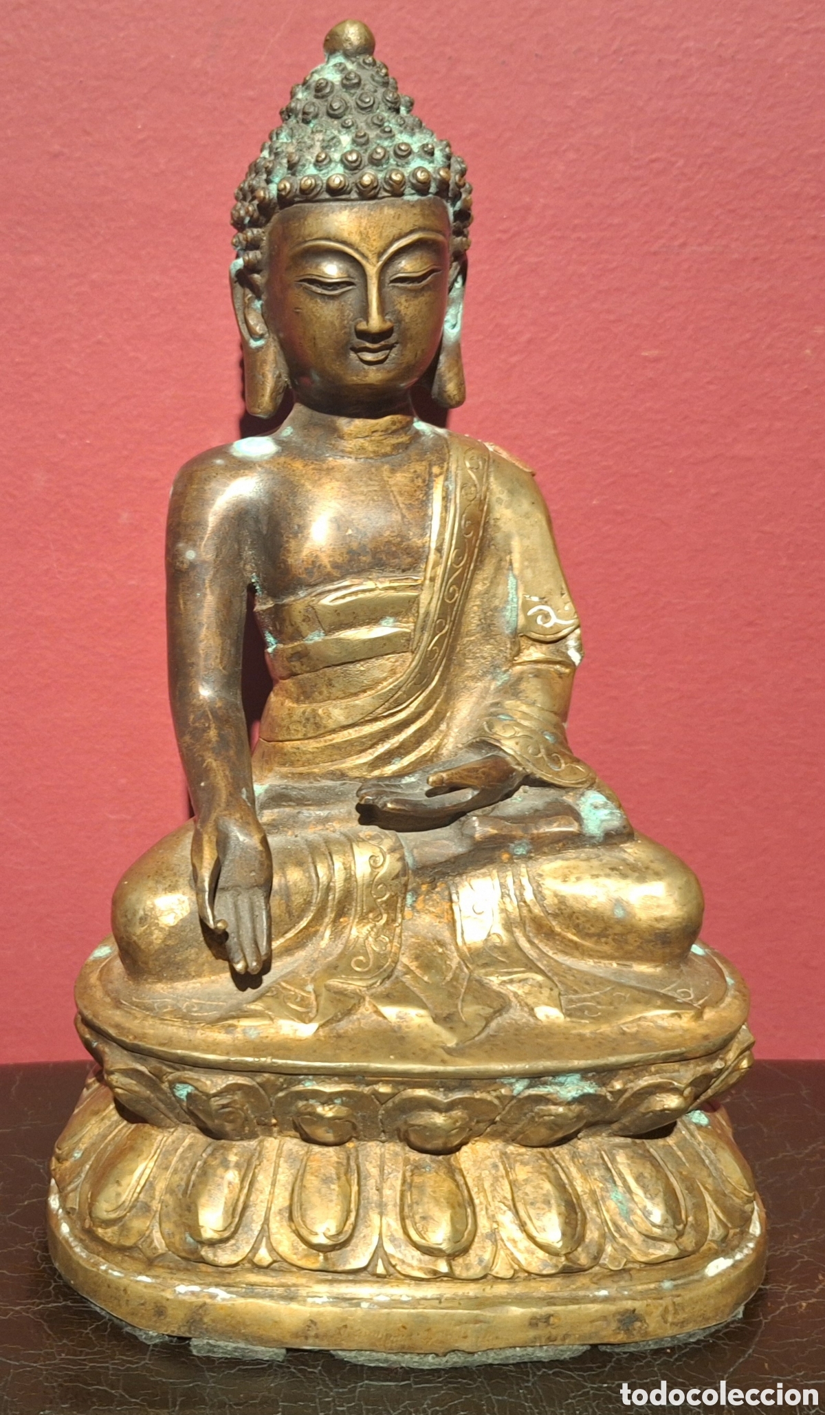 Arte: BUDA TIBETANO O NEPAL&Iacute;. S.XIX.