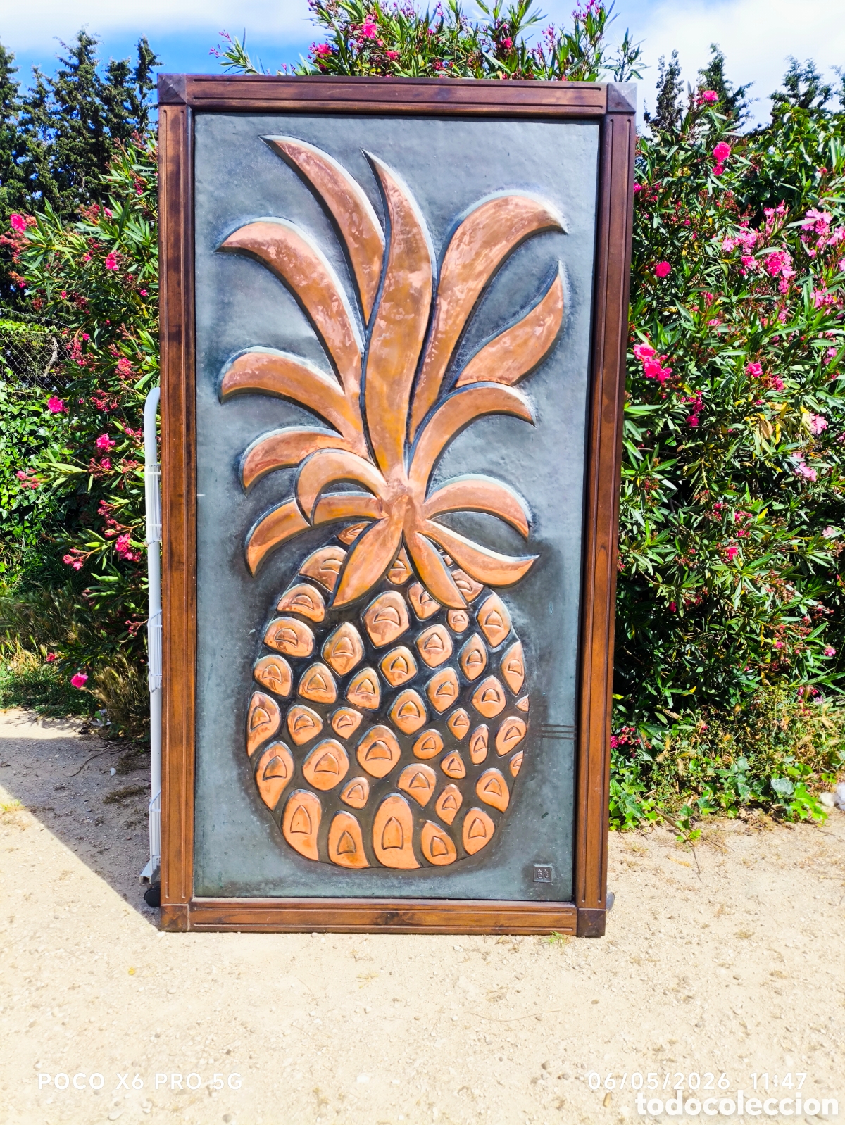 Arte: Espectacular cuadro de Bronce
