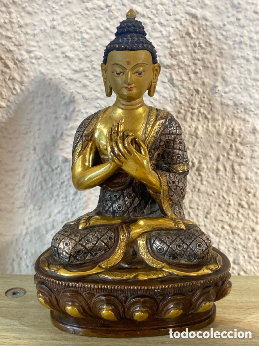 Arte: Vairocana Buddha Escultura Antigua