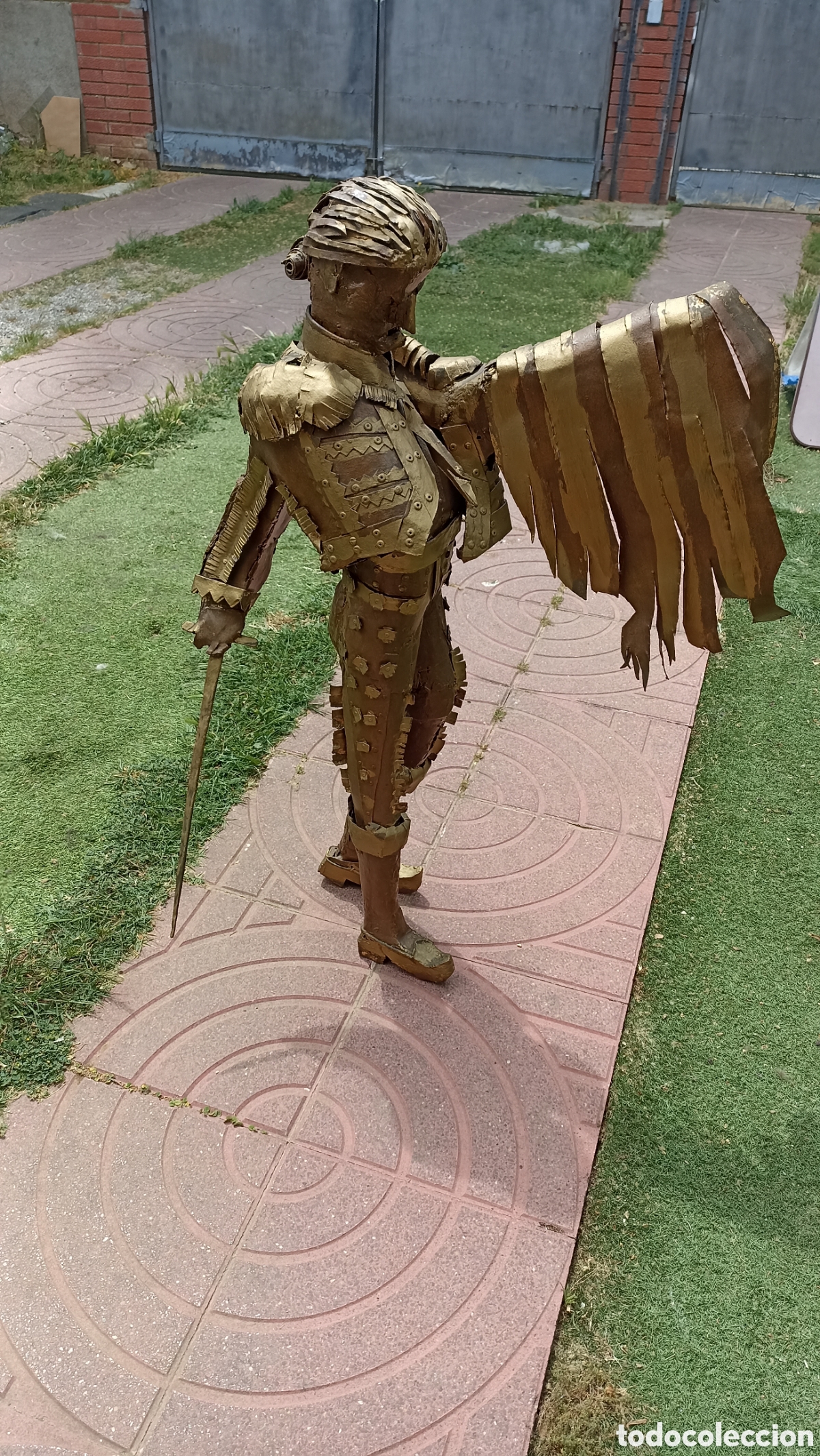 Arte: Escultura Estatua Torero de Hierro