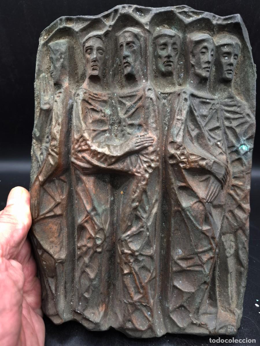 Arte: Placa arquitectonica de Bronce de caracter religioso de Joan Mayne - Foto 2