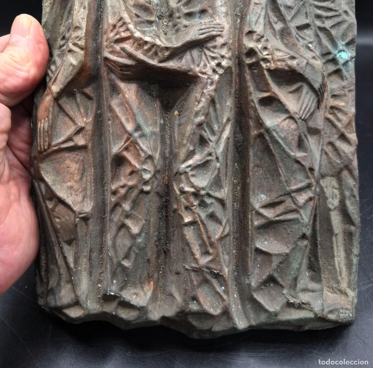 Arte: Placa arquitectonica de Bronce de caracter religioso de Joan Mayne - Foto 3