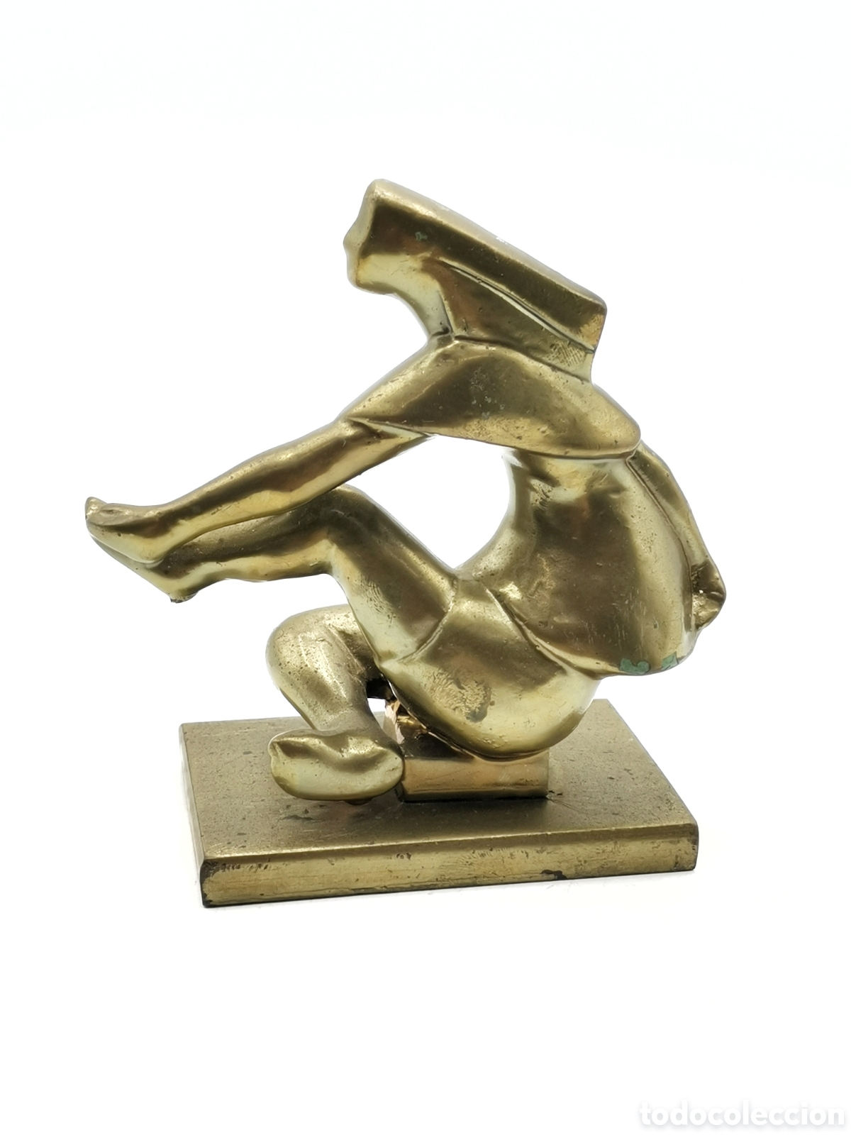 Arte: ESCULTURA FEMENINA ELADIO Gil, AVANCE DE LA LIBERTAD, OBRA EXCLUSIVA MODERNA CONTEMPORANEA