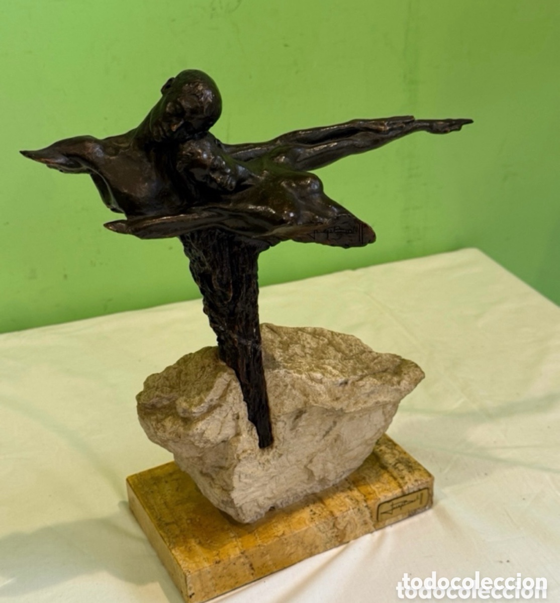 Kunst: Escultura original de metal fundido, firmada y numerada, de Josep Bofill, ver fotos