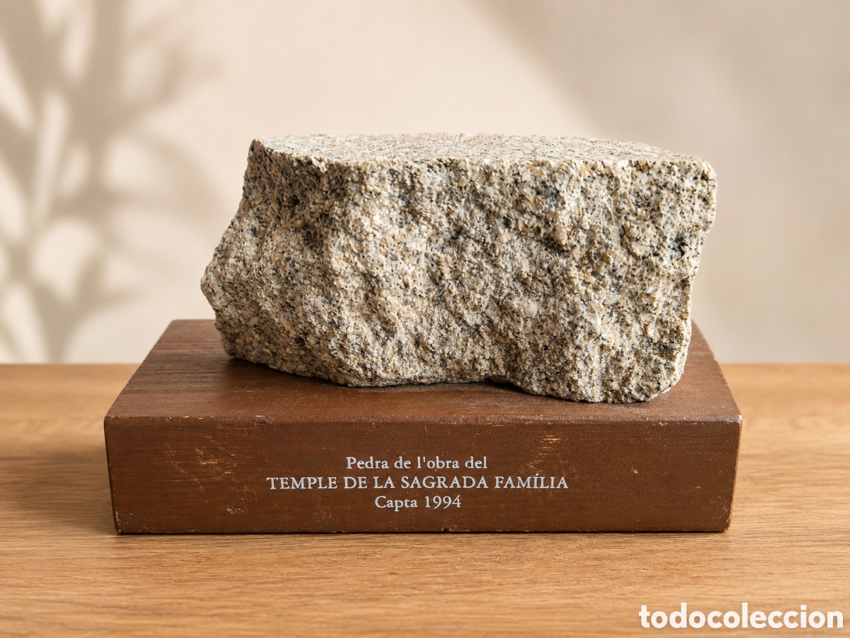 Arte: Escultura Piedra Original Sagrada Familia 1994