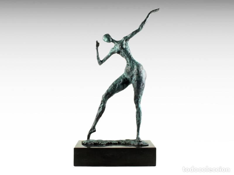 Kunst: Escultura de bronce - Bailarina (1241)