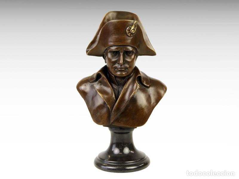 Kunst: Escultura de bronce - Busto de Napole&oacute;n (2066)