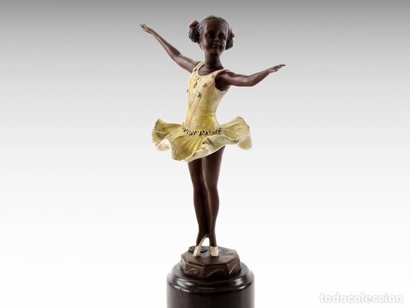 Art: Escultura de bronce - Bailarina de ballet (1130)