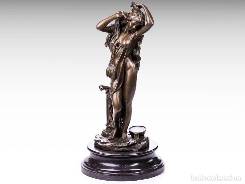 Kunst: Escultura de bronce - Ninfa (2089)