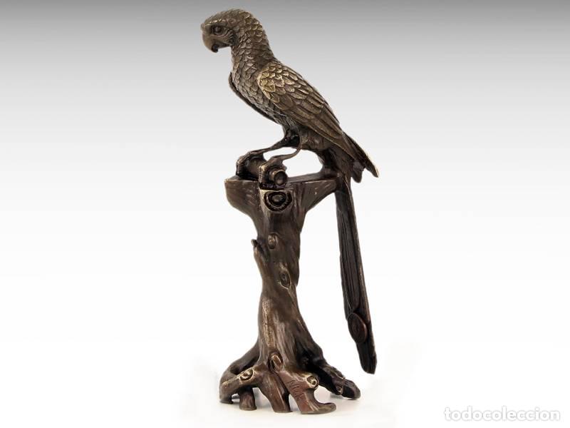 Kunst: Escultura de bronce - Loro (2063)