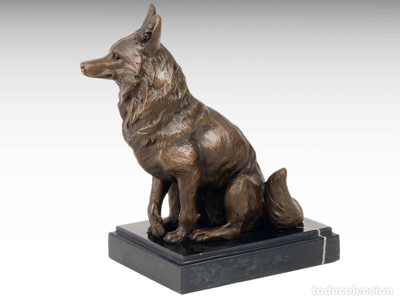 Art: Escultura de bronce - Zorro (1152)