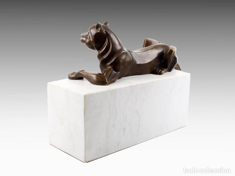 Arte: Escultura de bronce - Pantera (2085) - Foto 4