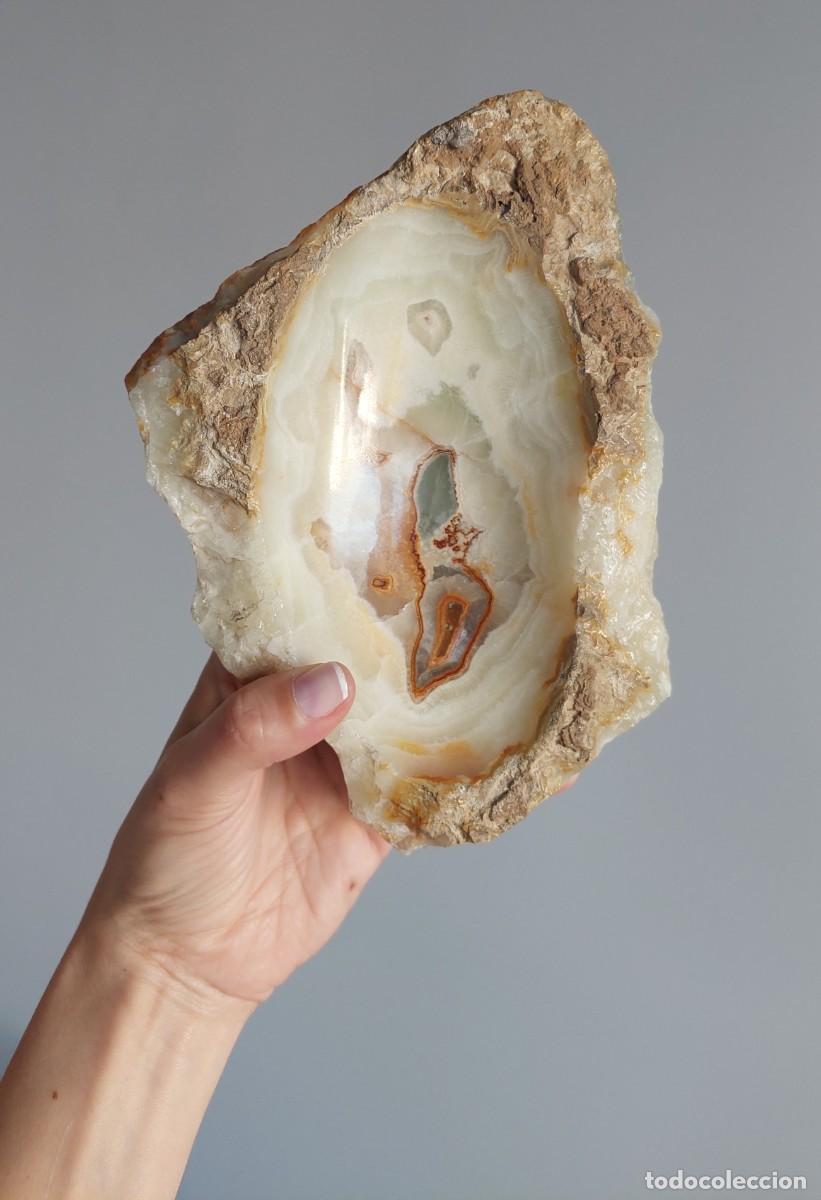 Arte: Escultura Piedra Pulida Base Natural Decorativa