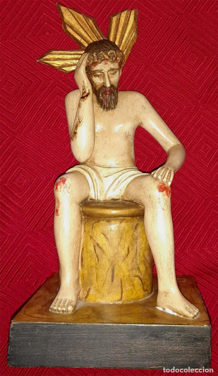 Arte: Escultura del Sant&iacute;simo Cristo de la Humildad. A&ntilde;o 1967.